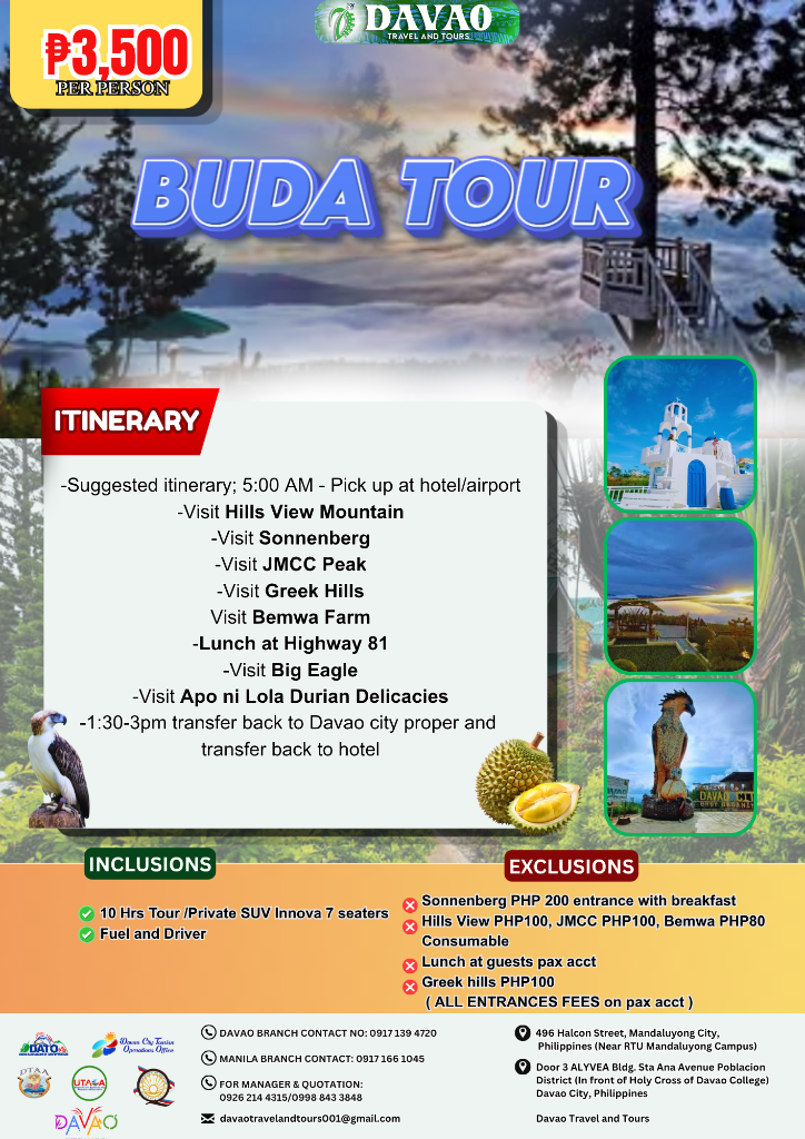 BUDA Tour