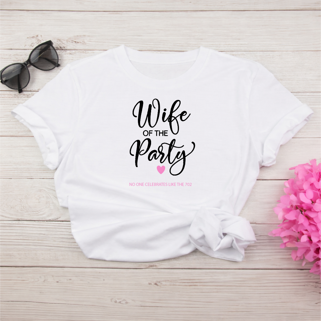 Wife of the Party Tee 7