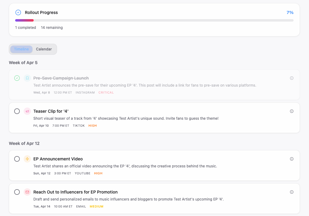 Data-Powered Release Plans