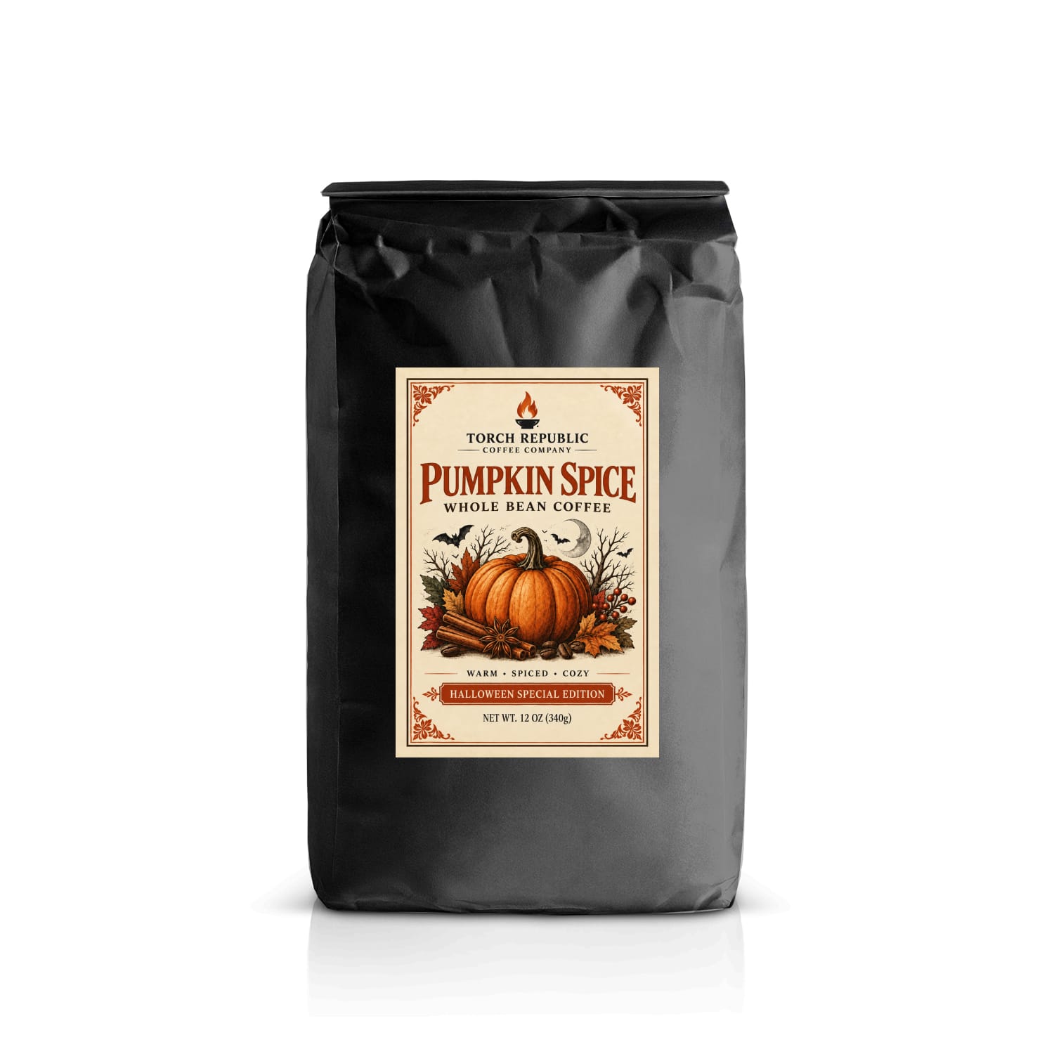 Pumpkin Spice Whole Bean Coffee product by Torch Republic