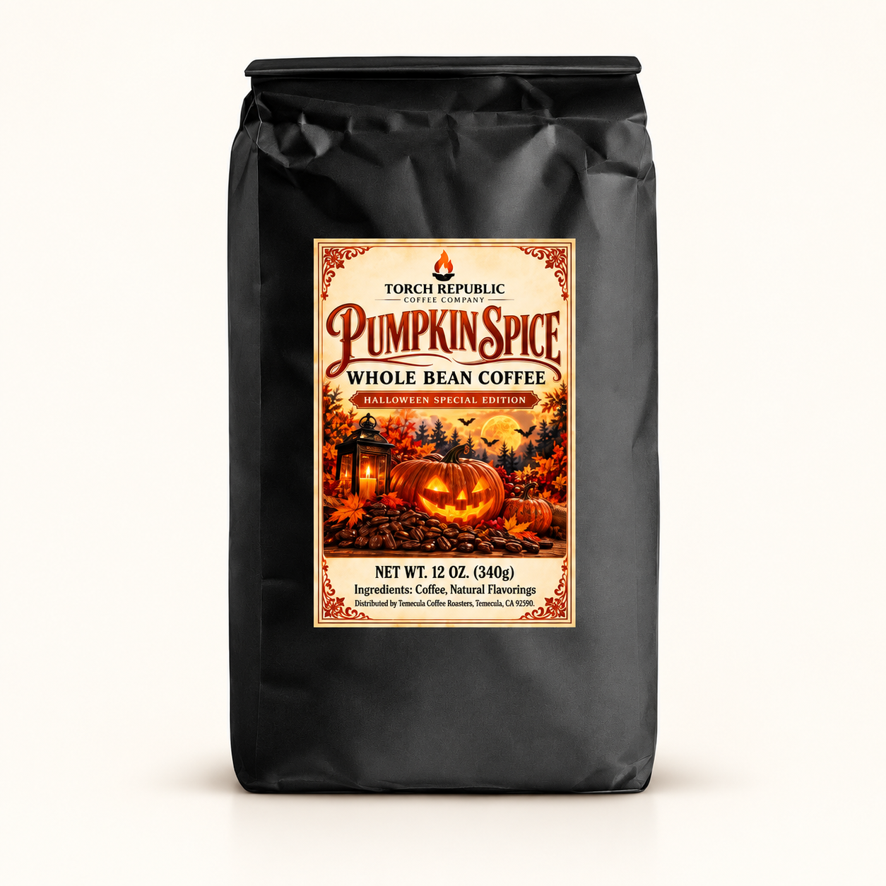 Pumpkin Spice Whole Bean Coffee product by Torch Republic