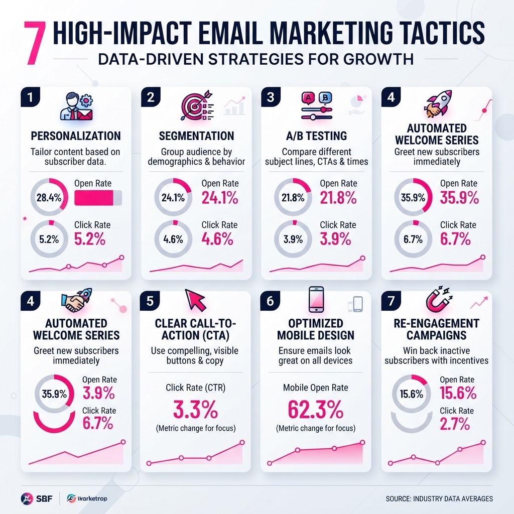 7 Email Marketing Tactics That Still Work in 2026 (With Data to Prove It)