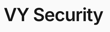 VY Security