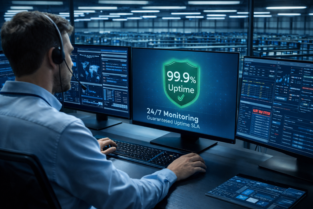 99.9% Uptime SLA