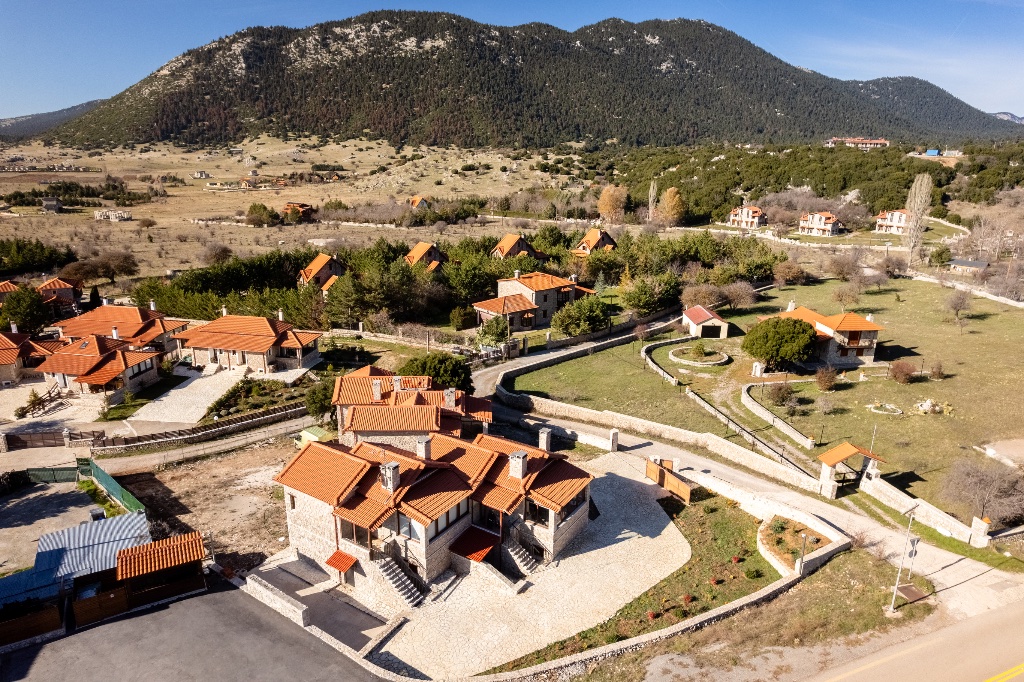Aerial residence view