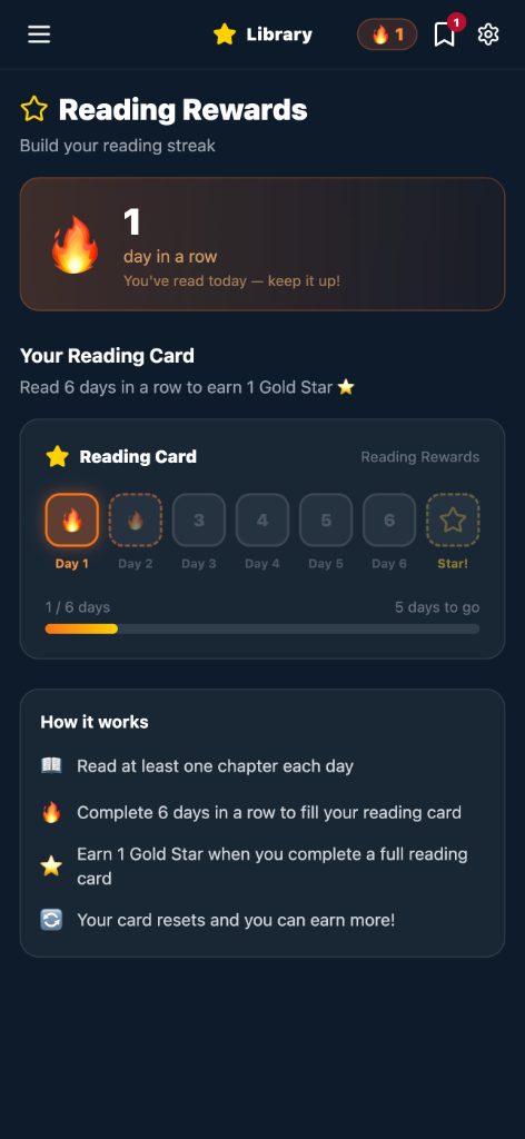 App screen