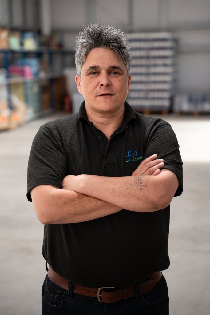 Pristine Cleaning team member