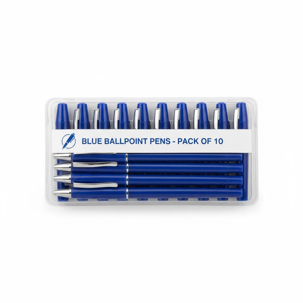 Ball Point Pens (Pack of 10)