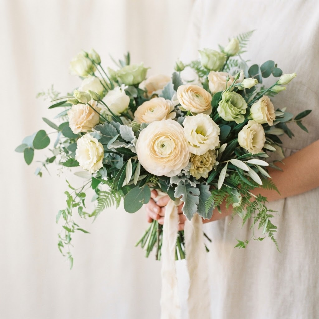 Lisianthus en pastel