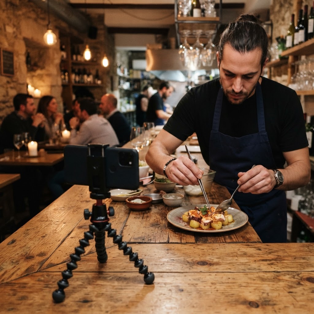 Los platos, tal cual salen de la cocina