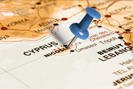 Cyprus Mediterranean coastline and modern healthcare