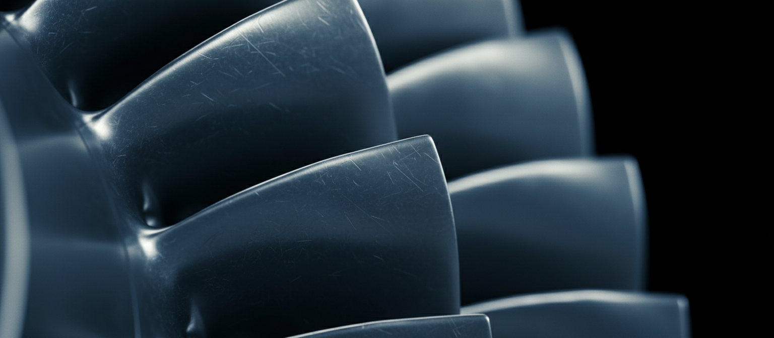 Jet engine turbine blades