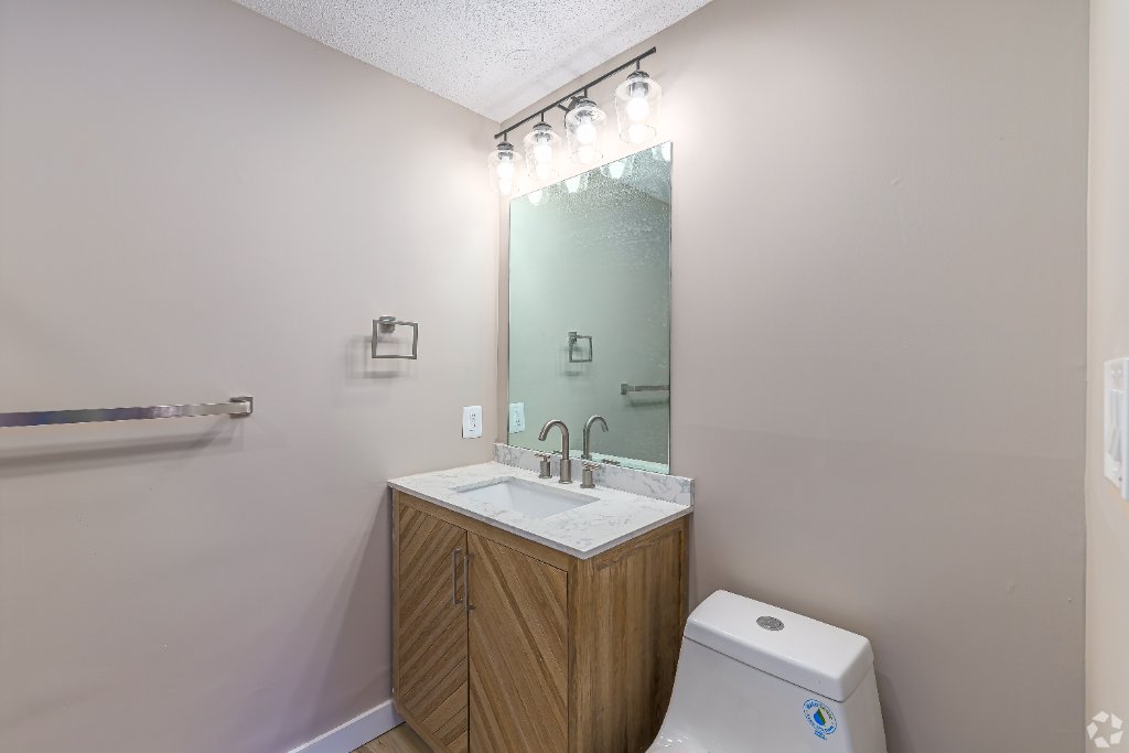 Bedroom with closet and laundry
