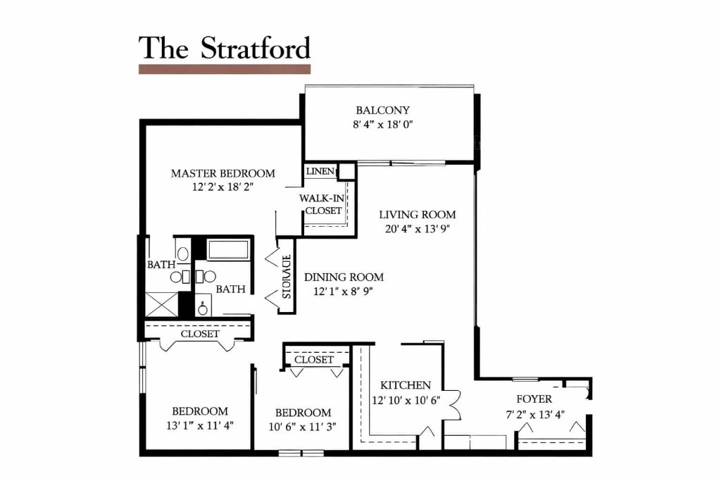 Stratford floor plan