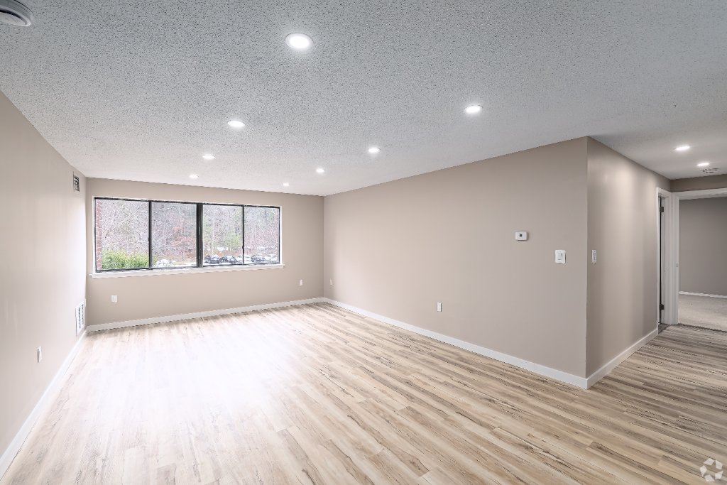 Bedroom with recessed lighting