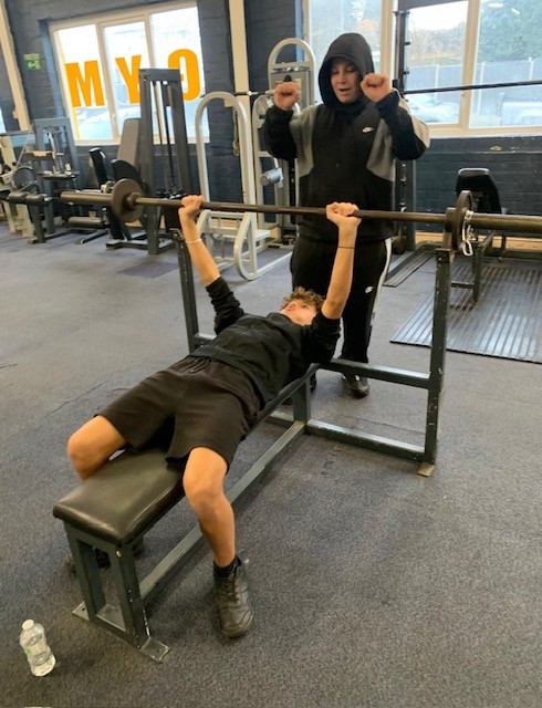 Gym sessions — physical activity supporting wellbeing