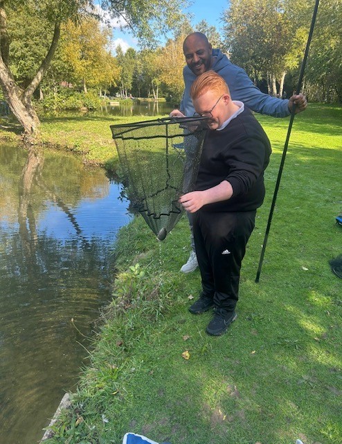 Fishing sessions — outdoor learning and wellbeing