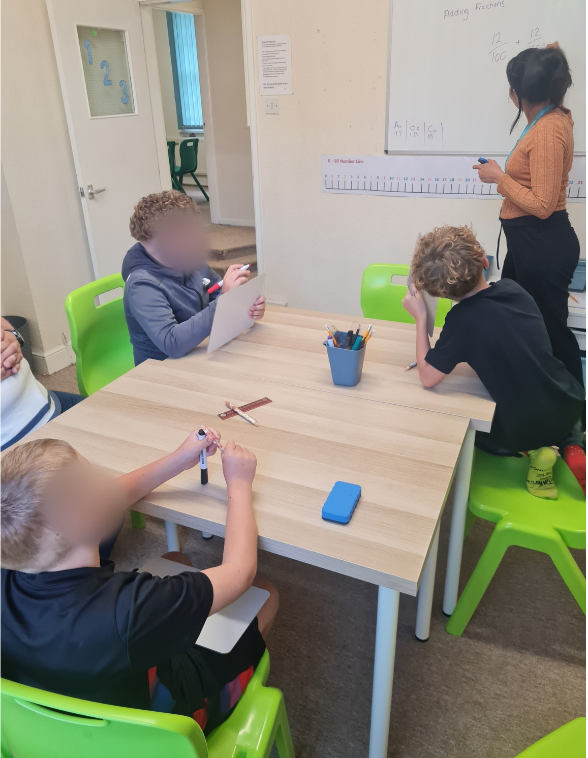 Small group maths lessons — focused, supported learning in a calm classroom