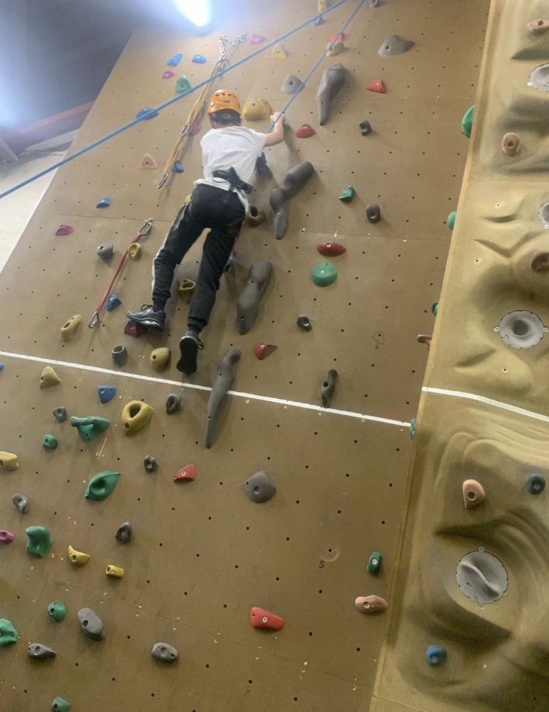 Rock climbing — building resilience and self-belief