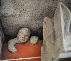 The Mortar Man sculpture