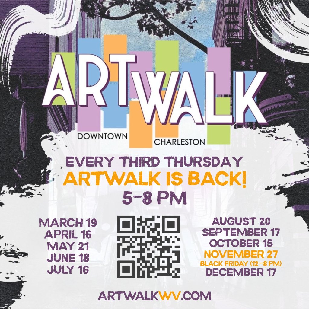 ArtWalk Downtown Charleston — Every Third Thursday 5-8 PM