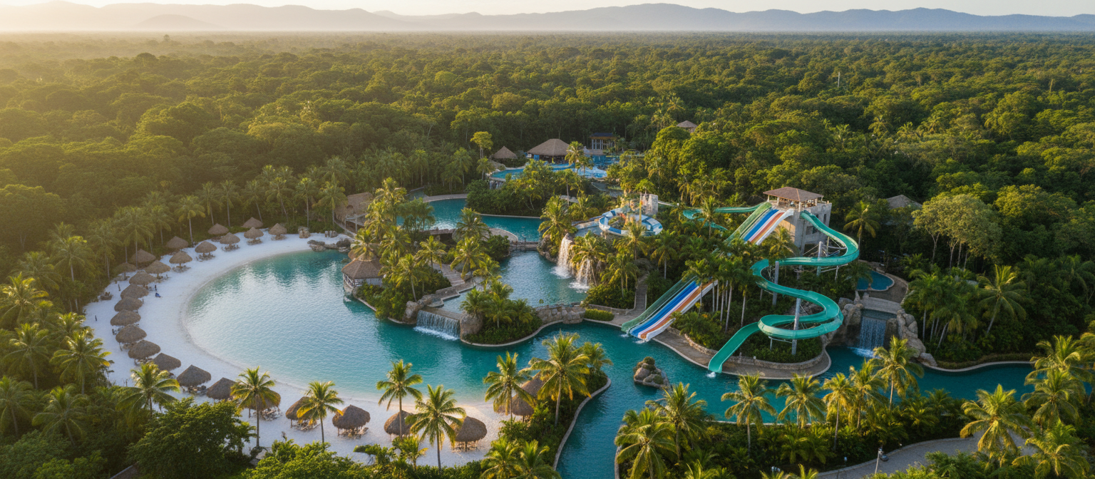 Jubilee Water Park & Resort aerial view