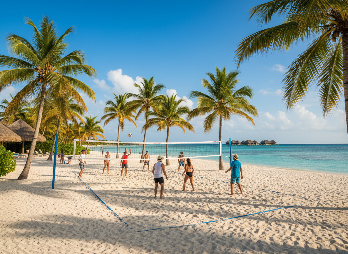 Sand Volleyball Court