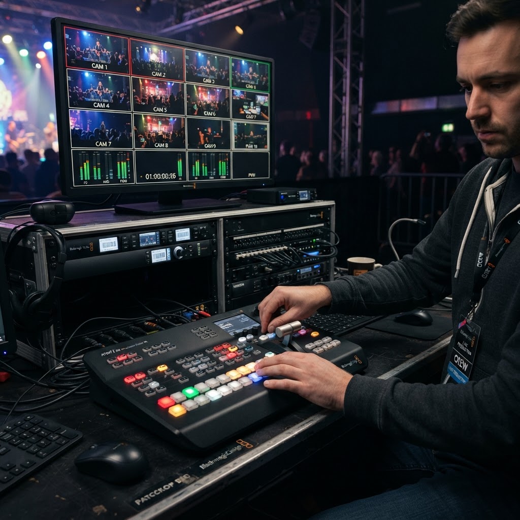 Live Video Switching & Streaming AV production package by Mountain AV