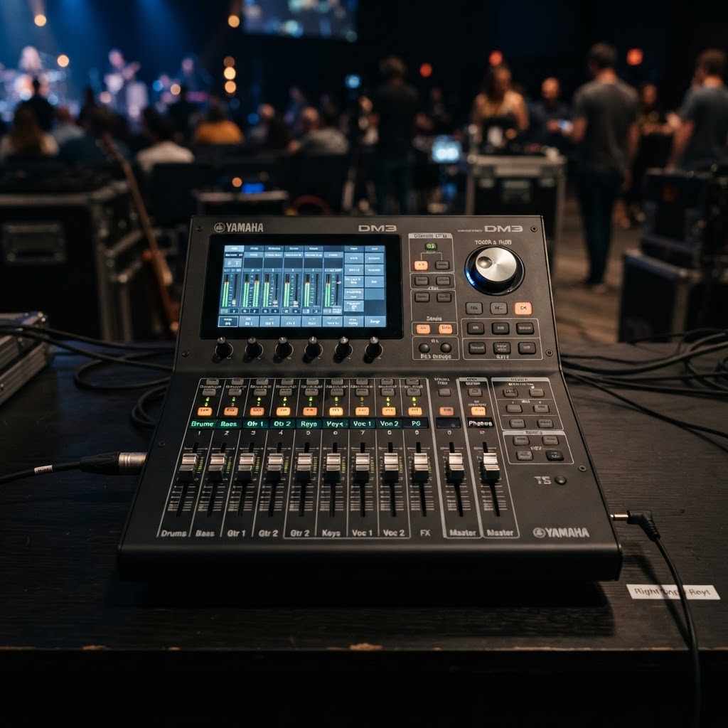 Yamaha DM3 Digital Mixer Audio equipment rental from Mountain AV
