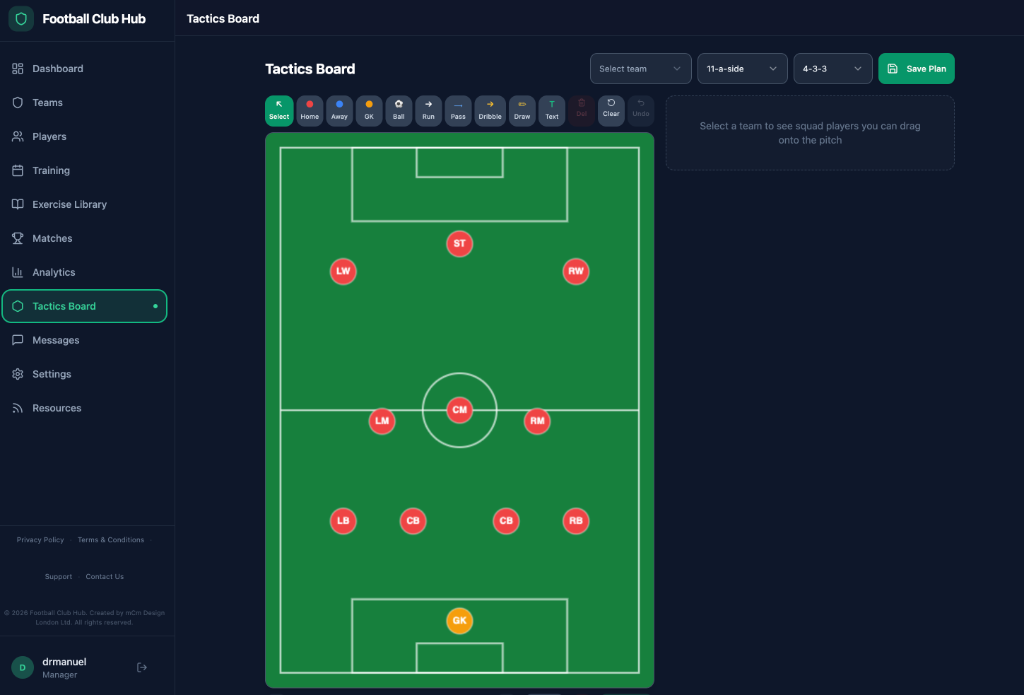 Tactics Board