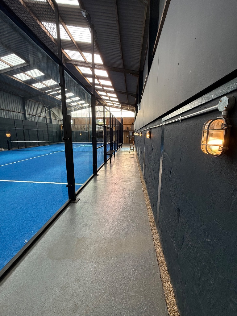 The Padel Court - Commercial electrical project by Relay Electrical Services