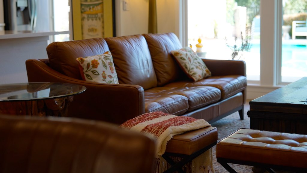 Living room sofa real estate photography Las Vegas Nevada — Air to Ground Media