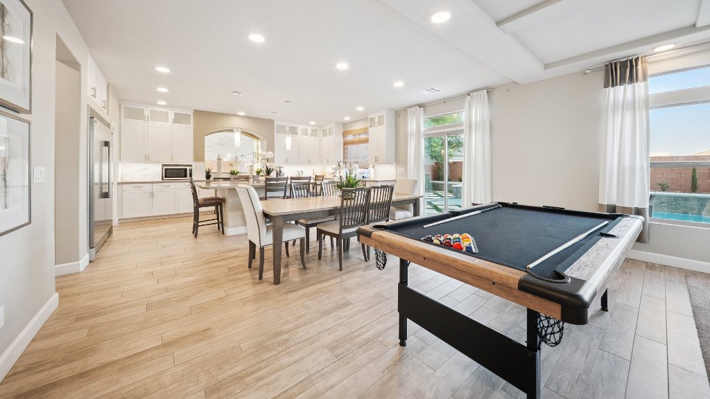 Game room interior real estate photography Las Vegas Nevada — Air to Ground Media