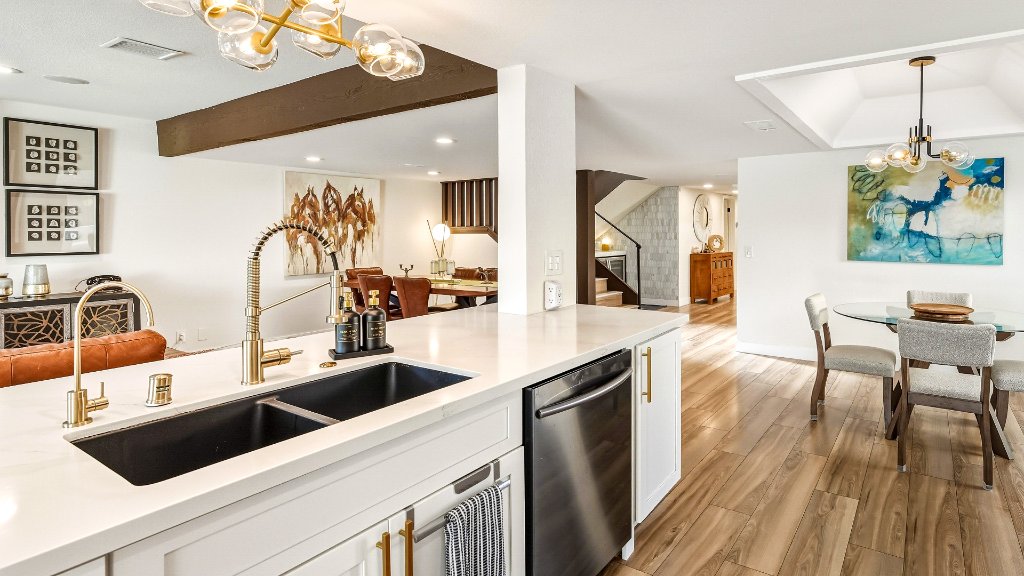 Kitchen sink detail real estate photography Las Vegas NV by Air to Ground Media
