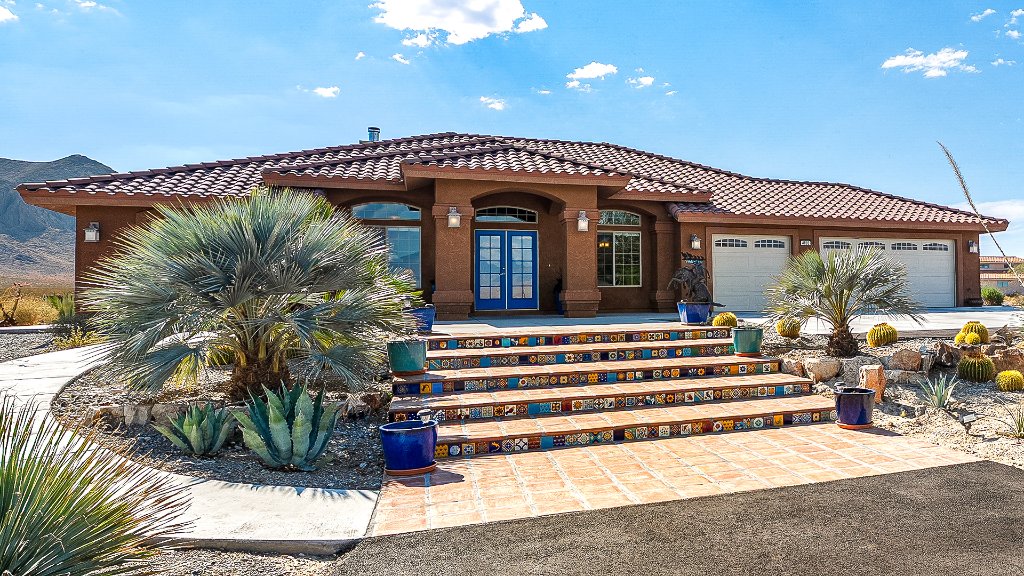 Desert exterior real estate photography Pahrump NV — Air to Ground Media