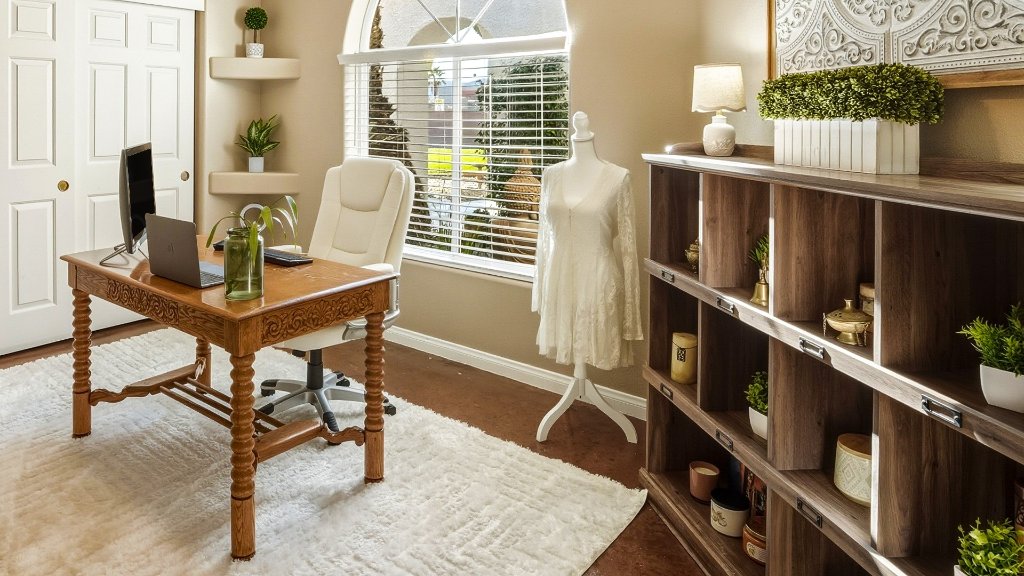 Home office real estate photography Las Vegas NV — Air to Ground Media