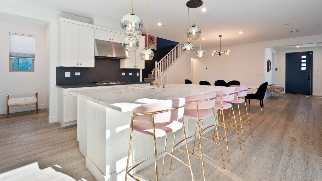 Modern kitchen real estate photography Las Vegas NV by Air to Ground Media