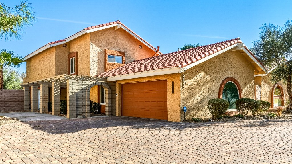 Stucco exterior real estate photography Pahrump NV — Air to Ground Media