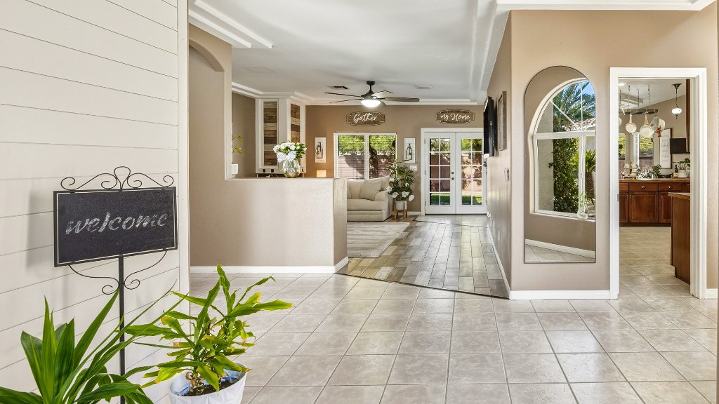 Entryway real estate photography Pahrump NV — Air to Ground Media