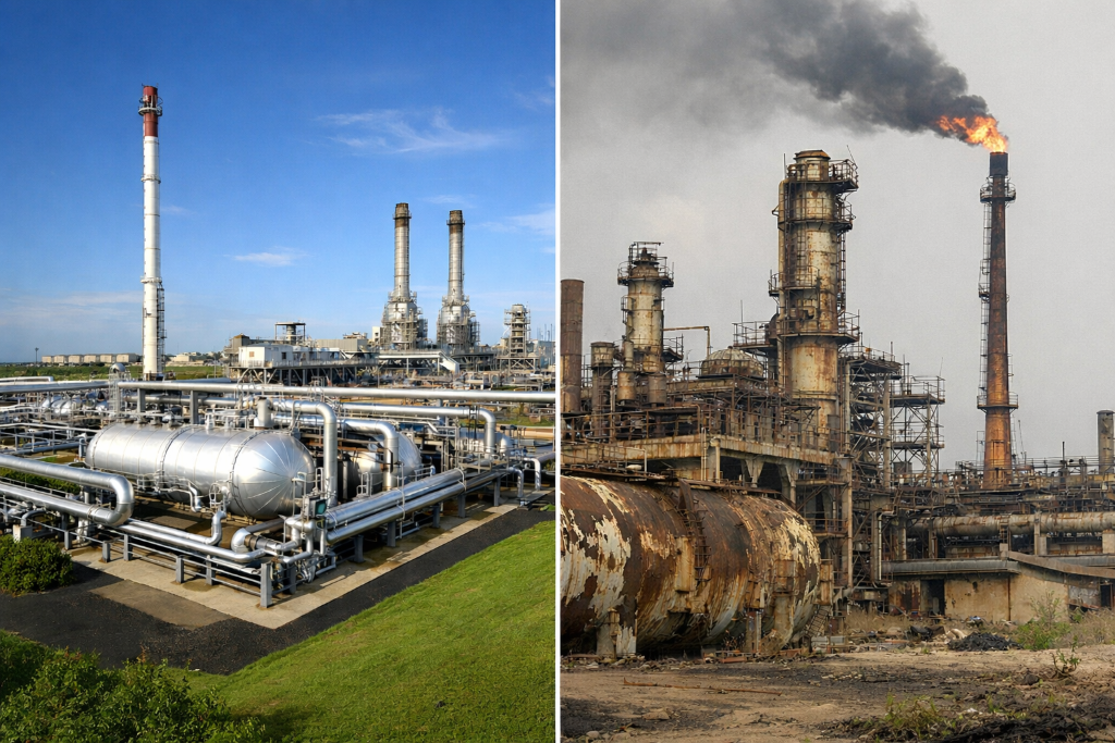Aging Refineries and Energy Infrastructure: Why Some Assets Last and Others Fail