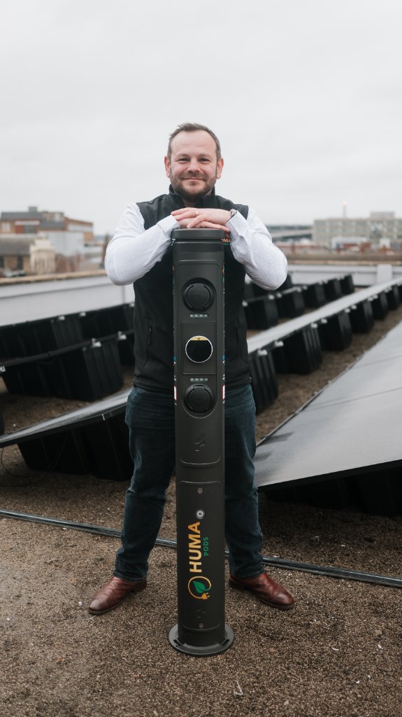 Smart EV Charging for Home & Business — HUMA Renewables renewable energy project