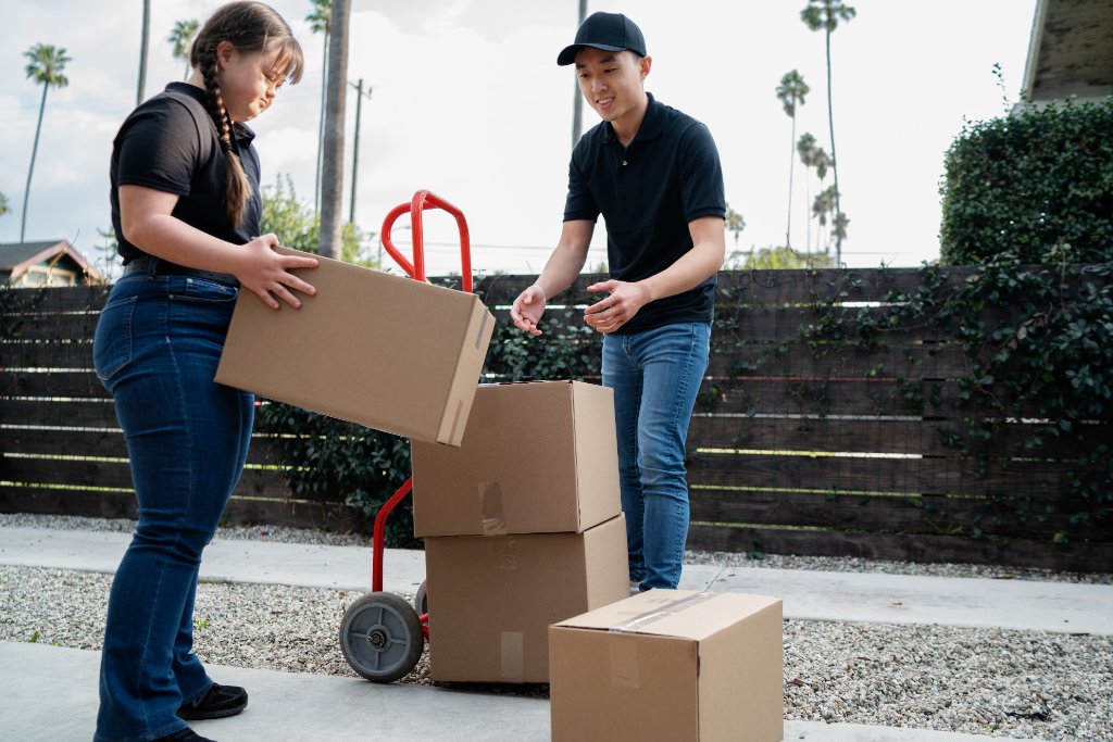 NYC Pro Tasker helping load a Facebook Marketplace couch in Brooklyn
