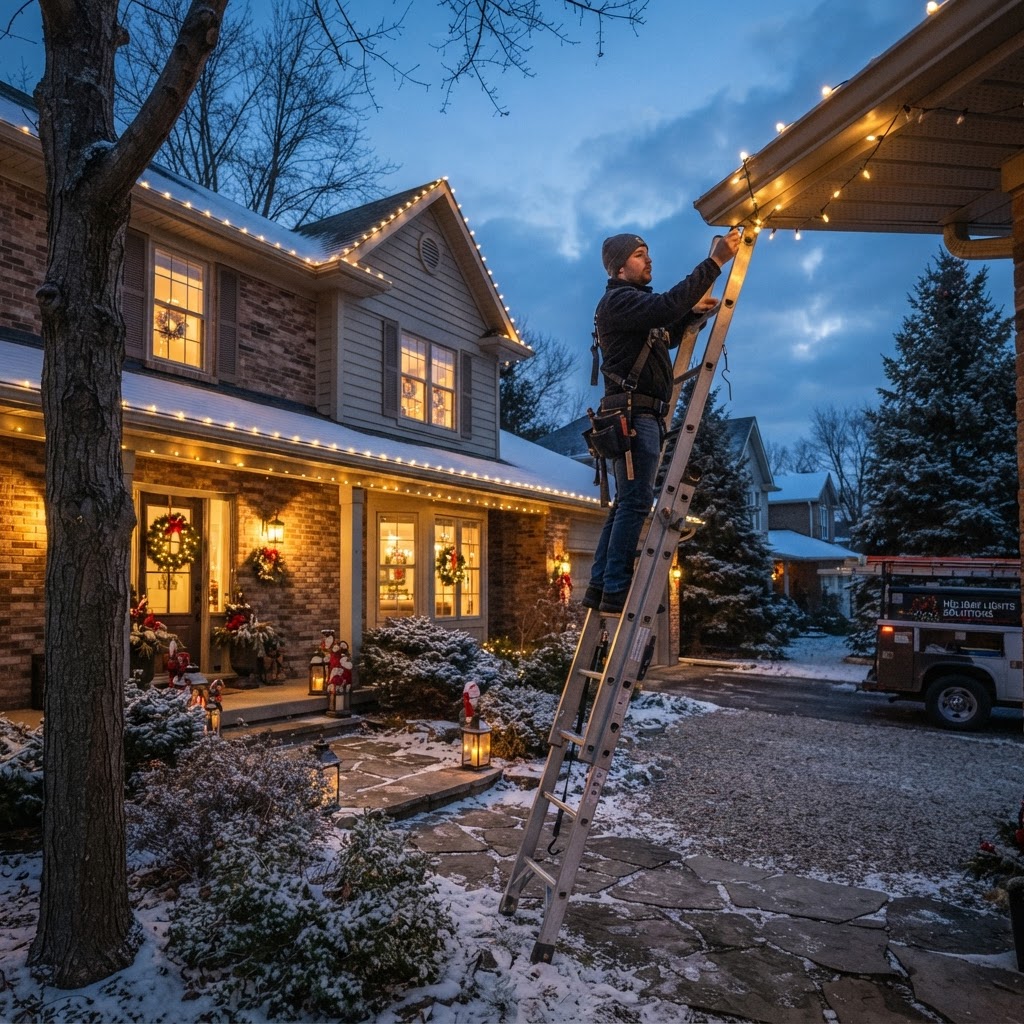 Holiday Light Hanging / Removal