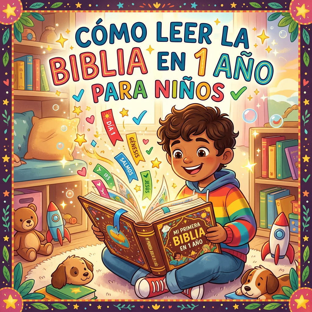 Cómo Leer la Biblia en 1 Año para Niños