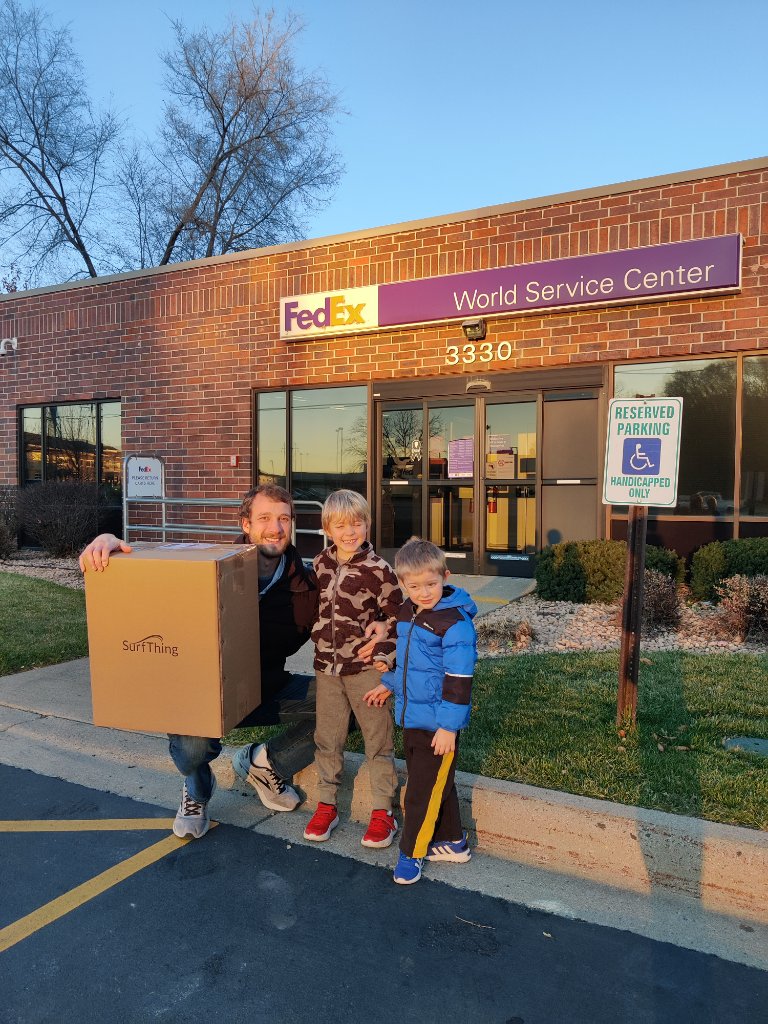 First Risen Tech sale shipped
