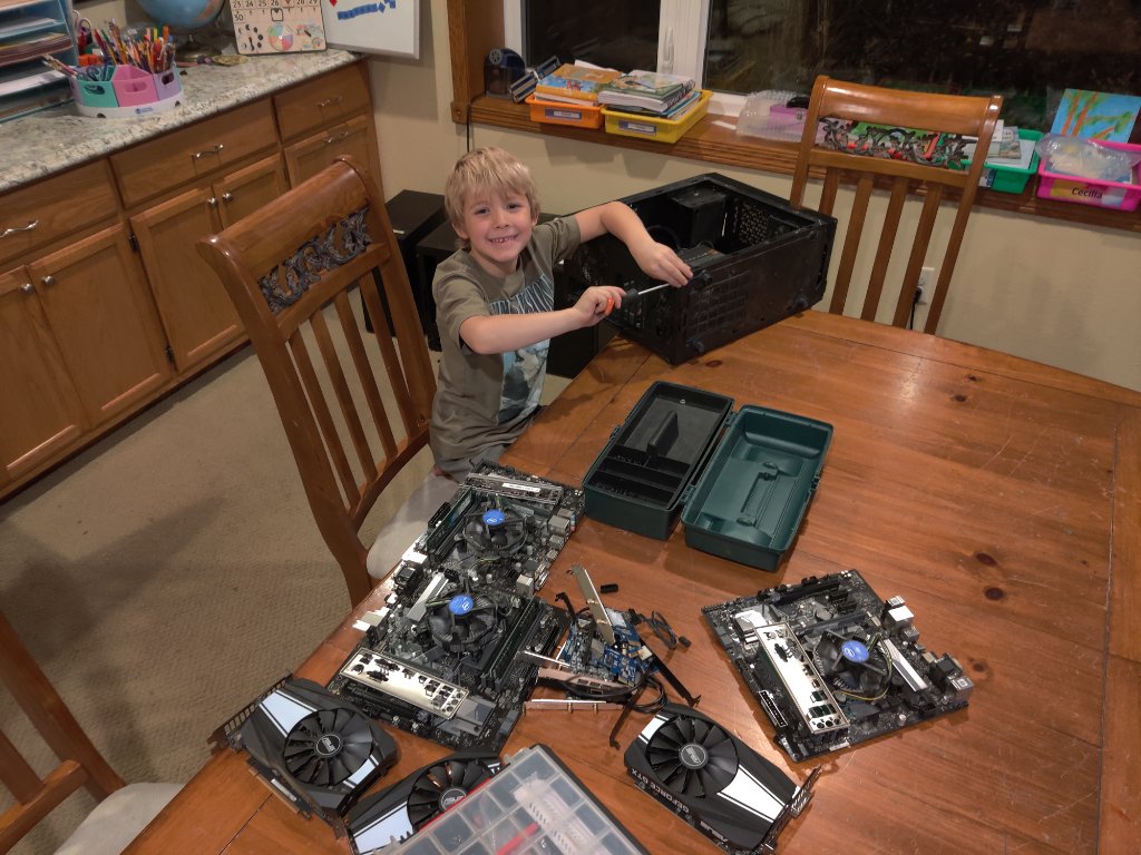 Motherboards ready to sell