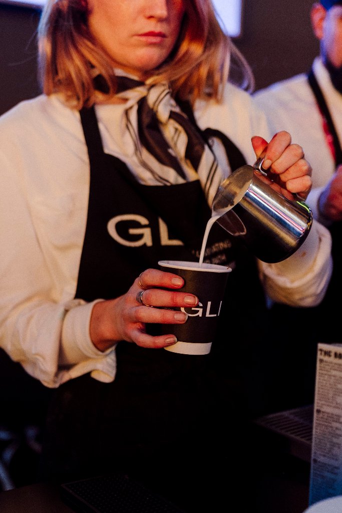 ALTIUS branded coffee activation at international trade show