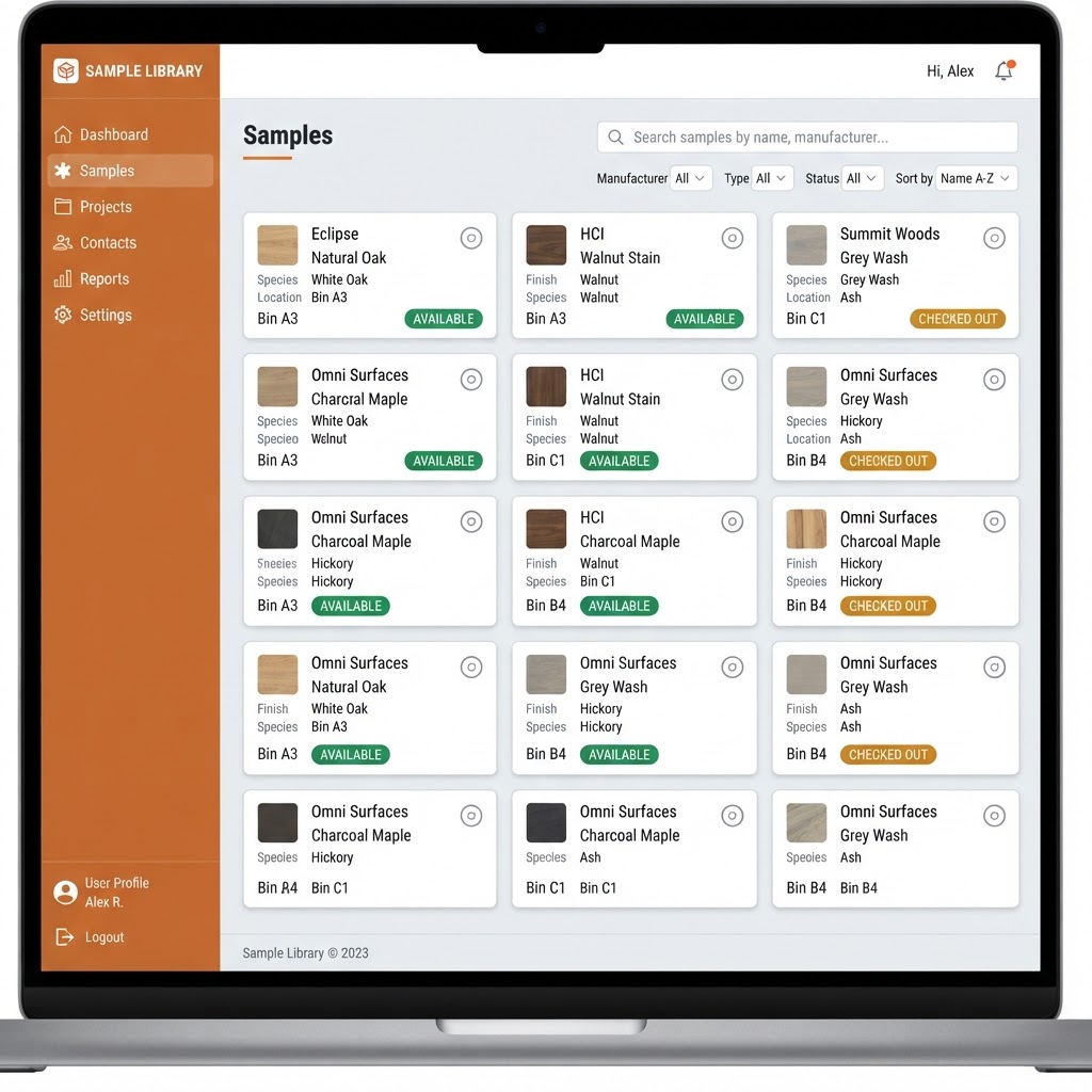 SampleTrack library