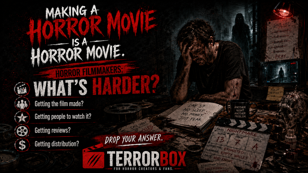 Horror Filmmakers: What's the Hardest Part?