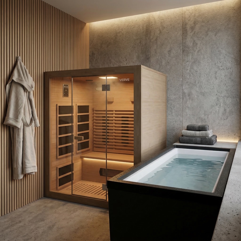Sauna UV & Cold Plunge